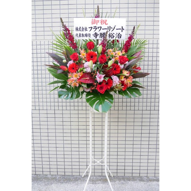 congratulations Stand Spray for Gland Opening or Wedding