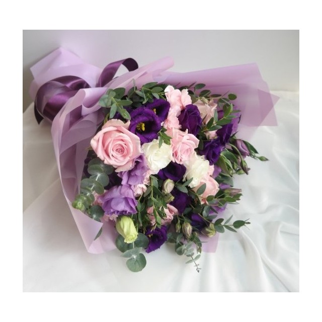 Seasonal Purple Love Bouquet