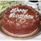 Birthday Chocolate Cake