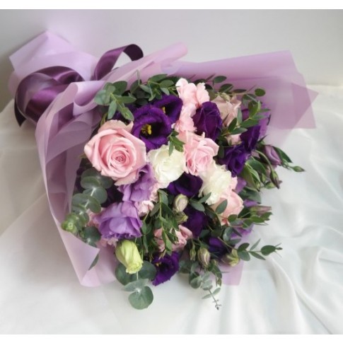 Seasonal Purple Love Bouquet